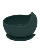 Petite&Mars Bol din silicon PetiteMars fara BPA cu ventuza TakeMatch 6 luni+ verde inchis
