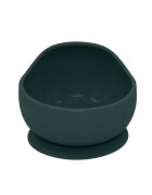 Petite&Mars Bol din silicon PetiteMars fara BPA cu ventuza TakeMatch 6 luni+ verde inchis