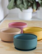 Petite&Mars Bol PetiteMars cu ventuza din silicon TakeMatch bej