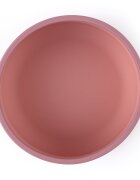 Petite&Mars Bol PetiteMars cu ventuza din silicon TakeMatch roz