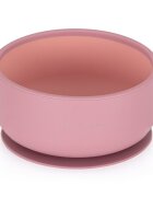 Petite&Mars Bol PetiteMars cu ventuza din silicon TakeMatch roz