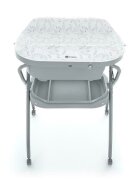 Petite&Mars Cadita 3 in 1 PetiteMars Spa cu masuta de infasat si spatiu de depozitare Gri