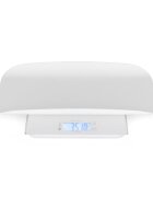 Petite&Mars Cantar electronic 2 in 1 PetiteMars Alb multifunctional panou cu touch pentru bebelusi si adulti pana 180 kg