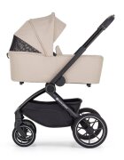 Petite&Mars Carucior 2 in 1 pentru copii PetiteMars Scout Gri cu landou pliabil reversibil spatar si suport de picioare reglabile maner ajustabil accesorii pana la 22 kg 0 luni+