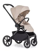 Petite&Mars Carucior 2 in 1 pentru copii PetiteMars Scout Gri cu landou pliabil reversibil spatar si suport de picioare reglabile maner ajustabil accesorii pana la 22 kg 0 luni+