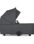 Petite&Mars Carucior 2 in 1 pentru copii PetiteMars Scout Gri cu landou pliabil reversibil spatar si suport de picioare reglabile maner ajustabil accesorii pana la 22 kg 0 luni+