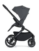 Petite&Mars Carucior 2 in 1 pentru copii PetiteMars Scout Gri cu landou pliabil reversibil spatar si suport de picioare reglabile maner ajustabil accesorii pana la 22 kg 0 luni+