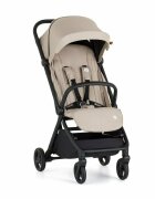 Petite&Mars Carucior pentru copii PetiteMars Flip bej cu pliere compacta spatar reglabil suport picioare reglabil si copertina extensibila cu protectie UPF 50+ greutate admisa 22 kg