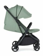 Petite&Mars Carucior pentru copii PetiteMars Flip verde cu pliere compacta spatar reglabil suport picioare reglabil si copertina extensibila cu protectie UPF 50+ greutate admisa 22 kg