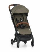 Petite&Mars Carucior pentru copii PetiteMars Fly Verde cu pliere compacta spatar reglabil pana la pozitie de somn suport picioare reglabil copertina extensibila cu protectie UPF40+ suport pahar inclus pana la 22 kg 0 luni+