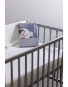 Petite&Mars Cearceaf cu elastic Soft Dream din jersey 120x60 cm alb