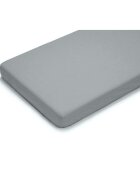 Petite&Mars Cearceaf cu elastic Soft Dream din jersey 120x60 cm gri