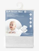 Petite&Mars Cearceaf elastic impermeabil PetiteMars pentru patut co-sleeper din bumbac 84x50 cm alb