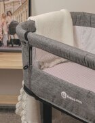 Petite&Mars Cearceaf elastic impermeabil PetiteMars pentru patut co-sleeper din bumbac 84x50 cm alb