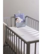 Petite&Mars Cearceaf impermeabil cu elastic Soft Dream Dry 120x60 cm alb