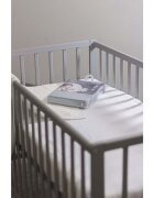 Petite&Mars Cearceaf impermeabil cu elastic Soft Dream Dry 120x60 cm gri
