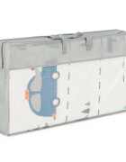 Petite&Mars Covoras de joaca PetiteMars reversibil include geanta pentru transport pliabil si impermeabil non-toxic 197x147x1 cm Campy Cars 0 luni+ Multicolor