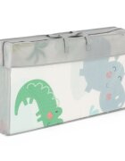 Petite&Mars Covoras de joaca PetiteMars reversibil include geanta pentru transport pliabil si impermeabil non-toxic 197x147x1 cm Jungle 0 luni+ Multicolor