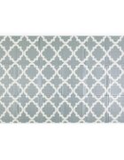 Petite&Mars Covoras educativ PetiteMars Campy L din spuma XPE non-toxica cu doua fete suprafata antiderapanta 130x200 cm pliabil compact 40x32x21 cm model masini si forme geometrice