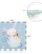 Petite&Mars Covoras puzzle cu 6 piese din spuma PetiteMars Multicolor