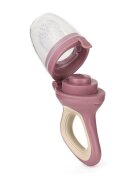 Petite&Mars Dispozitiv de hranire PetiteMars pentru fructe si legume include capac de protectie 6+ luni Roz