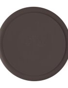 Petite&Mars Farfurie compartimentata din silicon PetiteMars Bitter Cocoa Maro TakeMatch cu ventuza si 3 compartimente fara BPA 500 ml 6 luni+