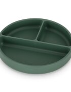 Petite&Mars Farfurie compartimentata PetiteMars cu ventuza si 3 compartimente TakeMatch silicon verde