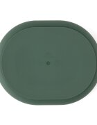 Petite&Mars Farfurie compartimentata PetiteMars ovala cu ventuza si 3 compartimente TakeMatch verde