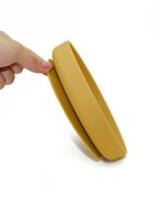 Petite&Mars Farfurie din silicon PetiteMars fara BPA cu ventuza TakeMatch 6 luni+ ocru