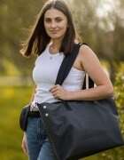 Petite&Mars Geanta pentru mamici PetiteMars Zoe gri