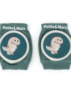 Petite&Mars Genunchiere cu pernute PetiteMars cu elastic 13x10 cm 6 luni+ verde