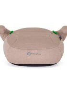Petite&Mars Inaltator auto pentru copii PetiteMars Zuno Bej inchis i-Size 125-150 cm 22-36 kg forma ergonomica husa detasabila