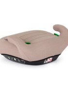 Petite&Mars Inaltator auto pentru copii PetiteMars Zuno Bej inchis i-Size 125-150 cm 22-36 kg forma ergonomica husa detasabila