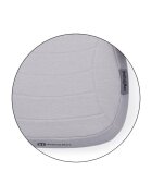Petite&Mars Inaltator auto pentru copii PetiteMars Zuno Gri i-Size 125-150 cm 22-36 kg forma ergonomica husa detasabila
