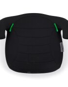 Petite&Mars Inaltator auto pentru copii PetiteMars Zuno Negru i-Size 125-150 cm 22-36 kg forma ergonomica husa detasabila