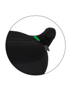 Petite&Mars Inaltator auto pentru copii PetiteMars Zuno Negru i-Size 125-150 cm 22-36 kg forma ergonomica husa detasabila