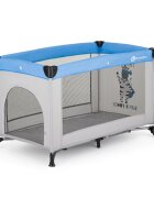 Petite&Mars Patut pliabil pentru copii PetiteMars Koot gri 120x60 cm cu roti functie de tarc pliere compacta include geanta de transport intrare laterala cu fermoar greutate admisa 15 kg 0-30 luni