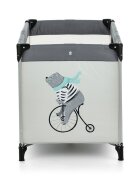 Petite&Mars Patut pliant Nyja Teddy Biker Grey PetiteMars