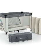 Petite&Mars Patut pliant Nyja Teddy Biker Grey PetiteMars