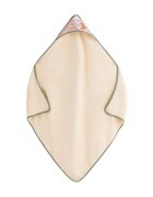 Petite&Mars Prosop cu gluga PetiteMars Loulou hipoalergenic 100 x 100 cm bej