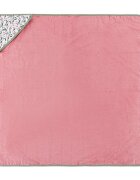 Petite&Mars Prosop cu gluga PetiteMars Loulou hipoalergenic 100x100 cm Roz