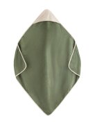 Petite&Mars Prosop cu gluga PetiteMars Loulou hipoalergenic 100x100 cm Verde Botanic