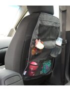 Petite&Mars Protectie bancheta auto 38.5x58 cm Order Gri-Negru PetiteMars