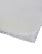 Petite&Mars Protectie impermeabila cu trei straturi pentru saltea 120x60 cm alb