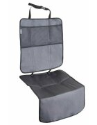 Petite&Mars Protectie impermeabila pentru bancheta auto si spatar cu organizator 3 in 1 Savior gri