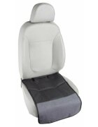 Petite&Mars Protectie impermeabila pentru bancheta auto si spatar cu organizator 3 in 1 Savior gri