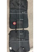 Petite&Mars Protectie impermeabila pentru bancheta auto si spatar cu organizator 3 in 1 Savior gri