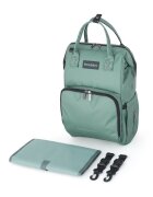 Petite&Mars Rucsac pentru mamici PetiteMars Jack Misty Green