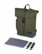 Petite&Mars Rucsac pentru mamici PetiteMars Jackob cu buzunare termoizolante impermeabile si pentru laptop sistem prindere carucior si compartimentare multipla