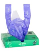 Petite&Mars Saci parfumati PetiteMars pentru scutece Aromy 100 bucati mov